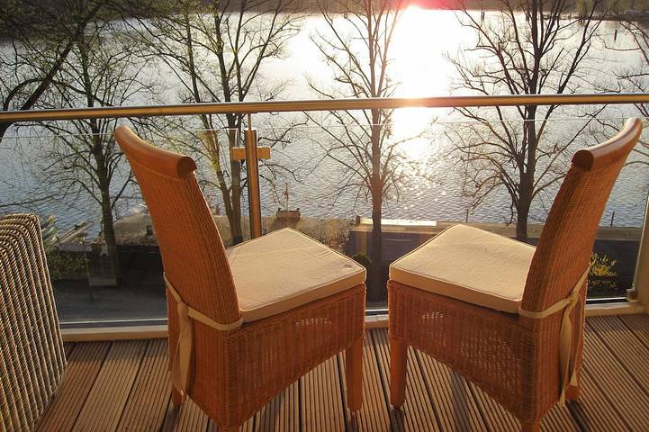 Ferienwohnung für 8 Personen, mit Balkon und Sauna in Woltersdorf