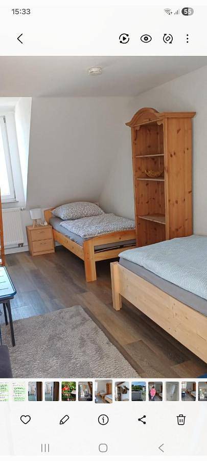 Ferienwohnung für 2 Personen, mit Balkon und Terrasse sowie Ausblick in Ettringen - 2
