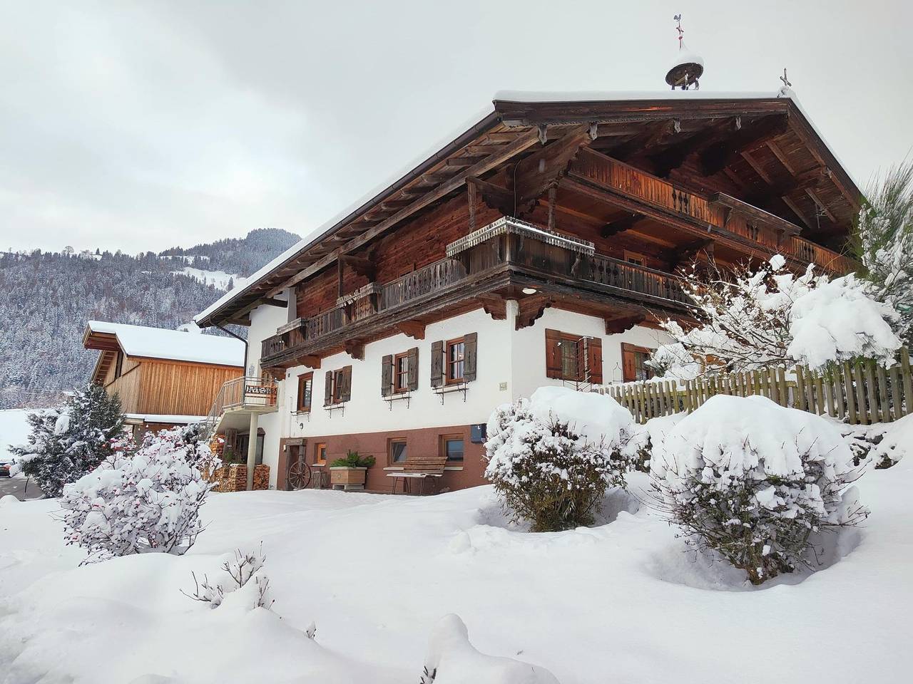 Ganze Wohnung, Zwei Ferienwohnungen am Bauernhof, Ski-Out in Itter, Kitzbüheler Alpen