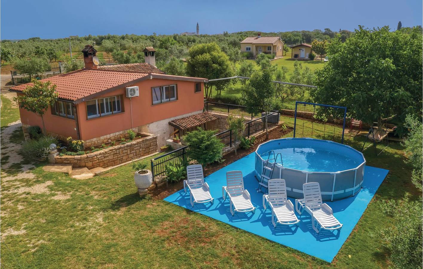 Ferienhaus für 6 Personen mit Terrasse in Vodnjan, Südküste Istrien