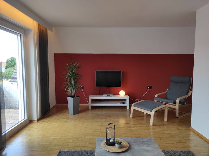 Ganze Wohnung, Ferienwohnung an der Klinge - Ferienwohnung (85qm) mit Balkon in Wiesenbronn, Fränkisches Weinland
