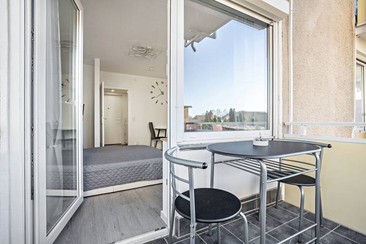 Studio für 3 Personen, mit Balkon in Hannover Messe - 4