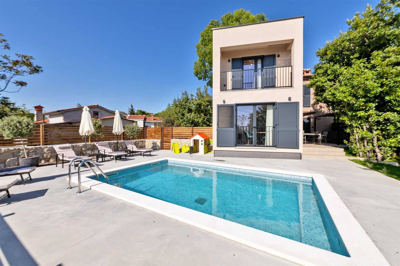 Villa pour 5 personnes avec piscine in Presika, Côte Est de l'Istrie