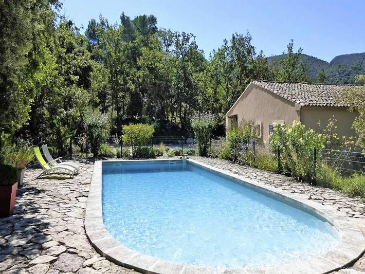 Maison de vacances pour 7 personnes, avec balcon ainsi que jardin et piscine, animaux acceptés - 1