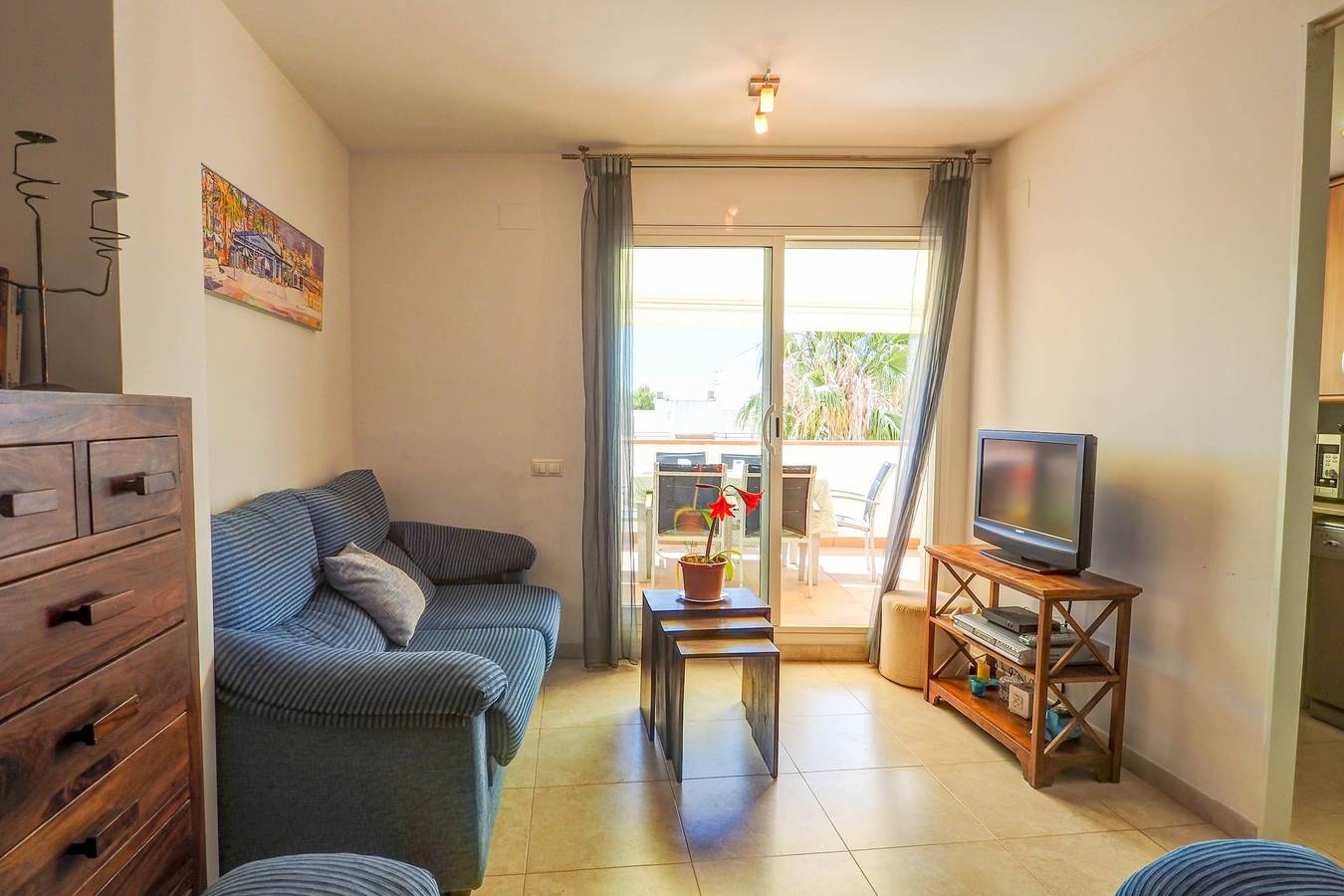 Geheel appartement, Vakantieappartement voor 7 personen met terras in Sitges, Garraf