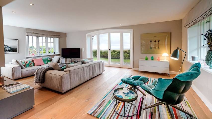 Einzigartiges Einzelhaus mit Panoramafenster zum Meer in Sylt-Ost, Sylt (Gemeinde)