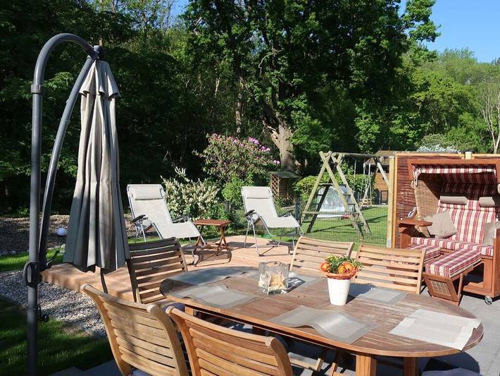 Ferienhaus für 6 Personen, mit Balkon und Terrasse sowie Garten und Sauna in Maasholm-Bad - 4