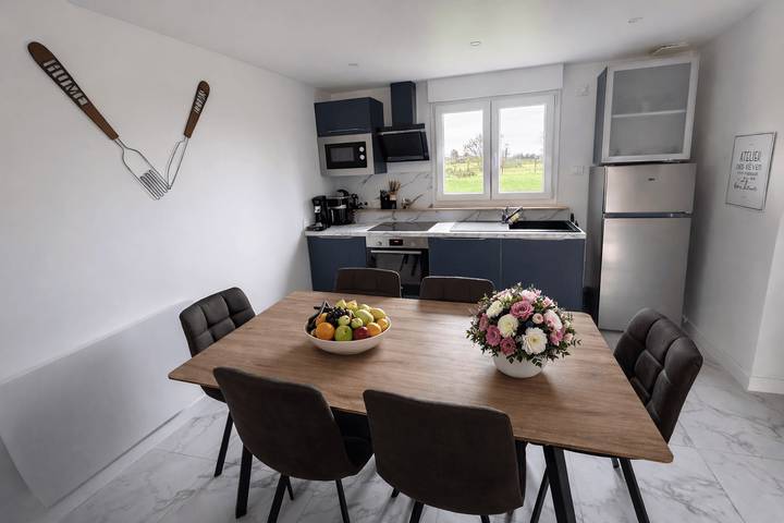 Maison de vacances pour 4 personnes, avec terrasse et jardin dans Maine-et-Loire