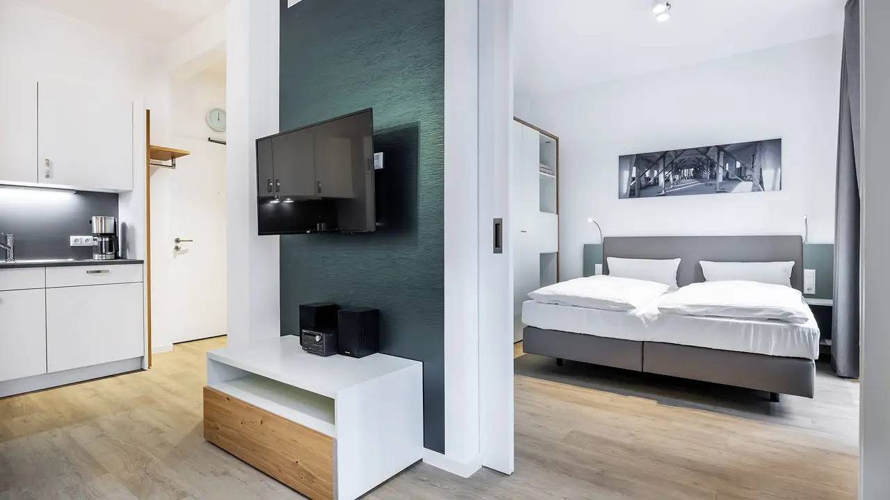 Geheel vakantieappartement, Ferienwohnung für 3 Personen (38 m²) in Wismar in Wismar, Nordwestmecklenburg (Wismar en omgeving)