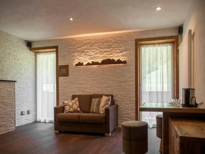 Camera 'Fedaia Joy Bnb Suite' con Vista Montagna, Balcone e Wi-Fi in Alba (Canazei), Canazei