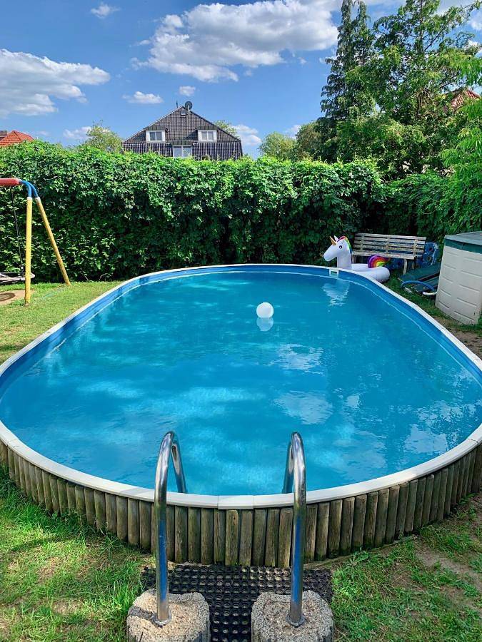 Ferienhaus für 4 Personen, mit Terrasse und Garten sowie Pool und Ausblick in Falkensee - 3