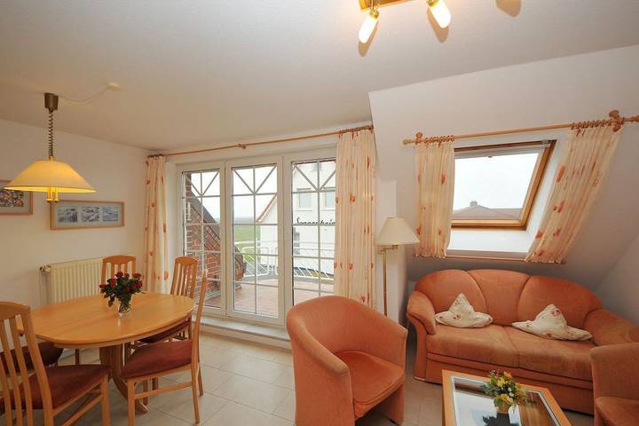 Ferienwohnung für 4 Personen, mit Balkon auf Juist