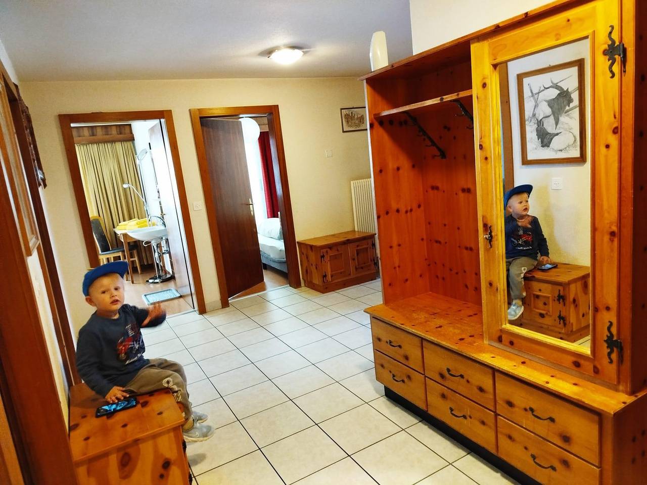 Ganze Ferienwohnung, 7-Bettwohnung in Saas-Almagell, Walliser Alpen