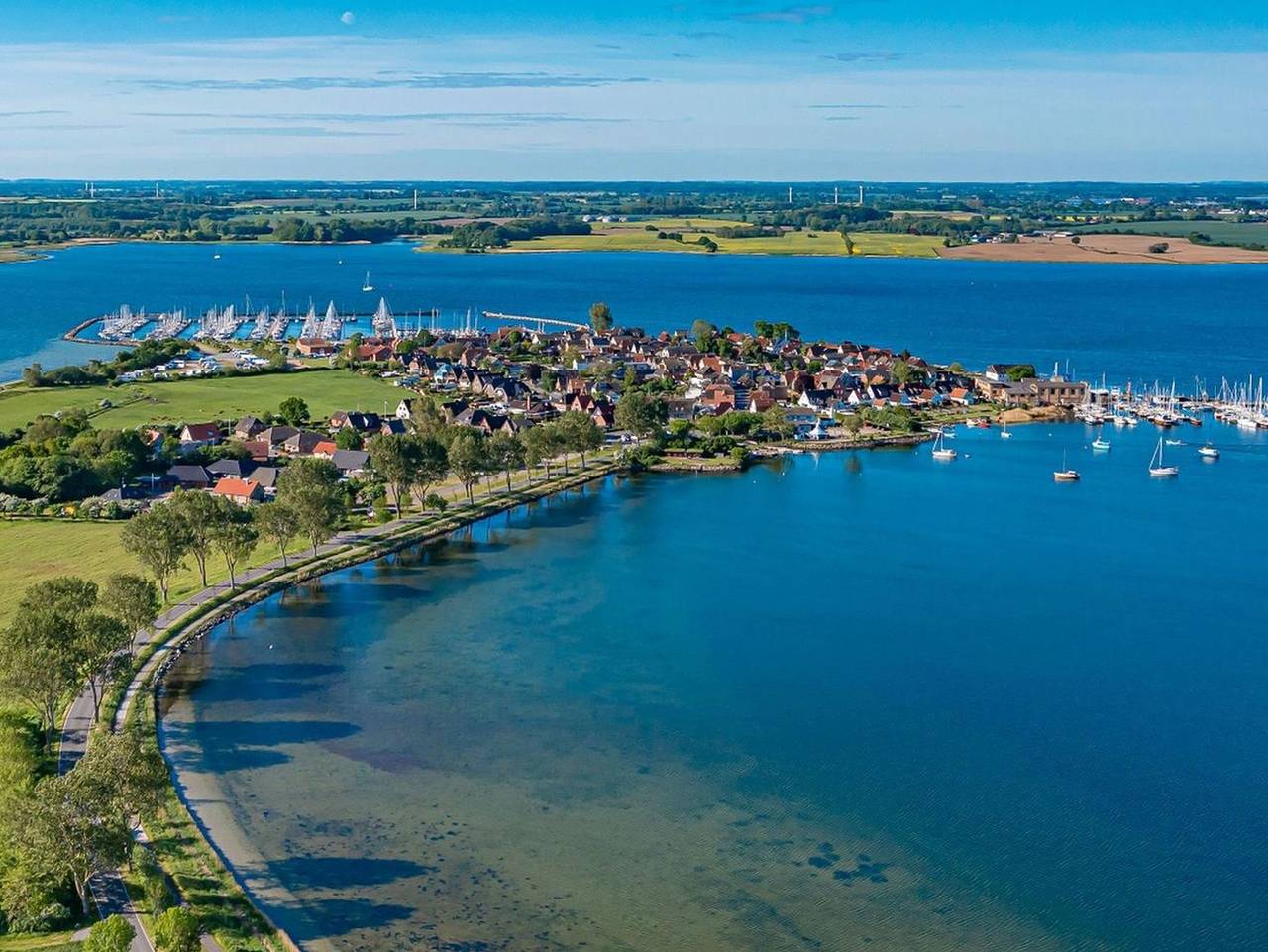 Reihenhaus Hafenblick in Maasholm, Kappeln & Umgebung