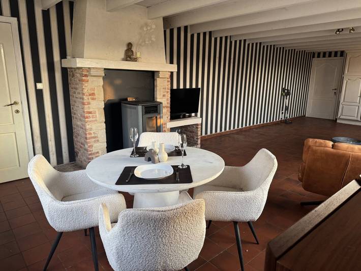 Bauernhaus für 4 Personen, mit Balkon/Terrasse und Garten sowie Ausblick in Flandern - 2