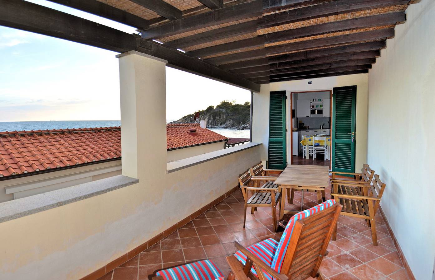 Appartamento intero, Direttamente sulla spiaggia - Appartamento Le Soleil in Campo nell'Elba, Isola d'Elba