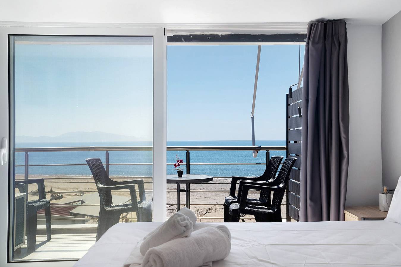 Helt studio, Studio Apartment 'Iguana 17' with Sea View, Wi-Fi and Air Conditioning in Preveza Prefektur
