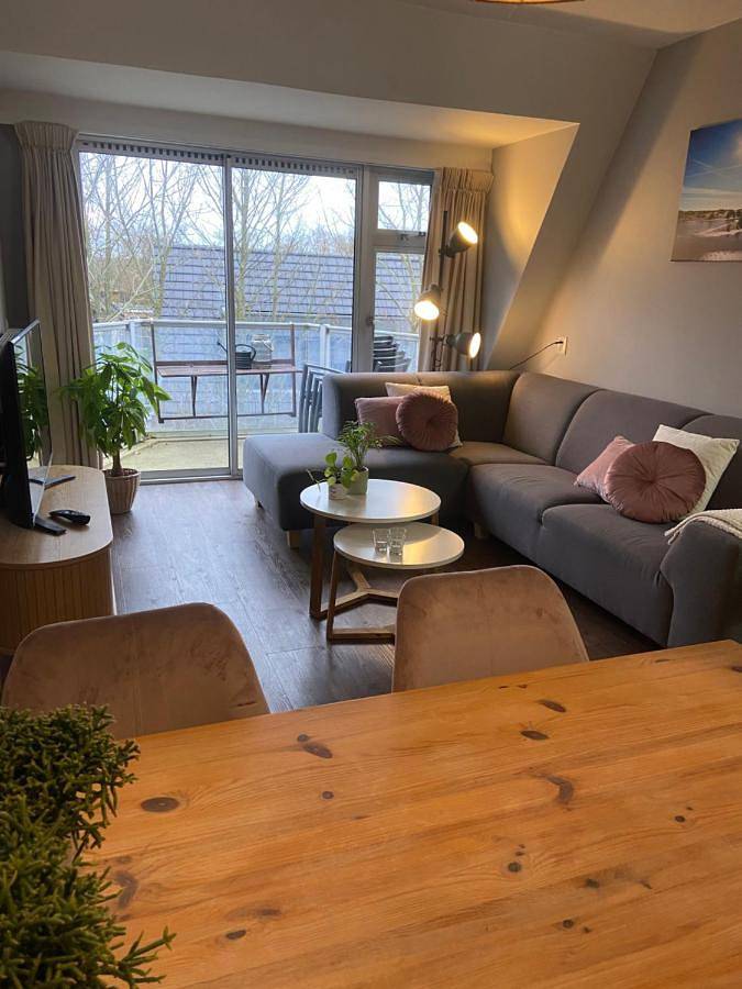 Ferienwohnung für 4 Personen, mit Balkon und Ausblick in De Koog