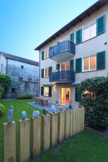 Chambre d’hôte pour 2 personnes, avec terrasse ainsi que jardin et vue à Ascona