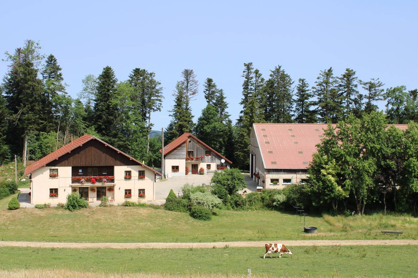 Gite de groupe L'Essentiel in Arc-sous-Cicon, Doubs