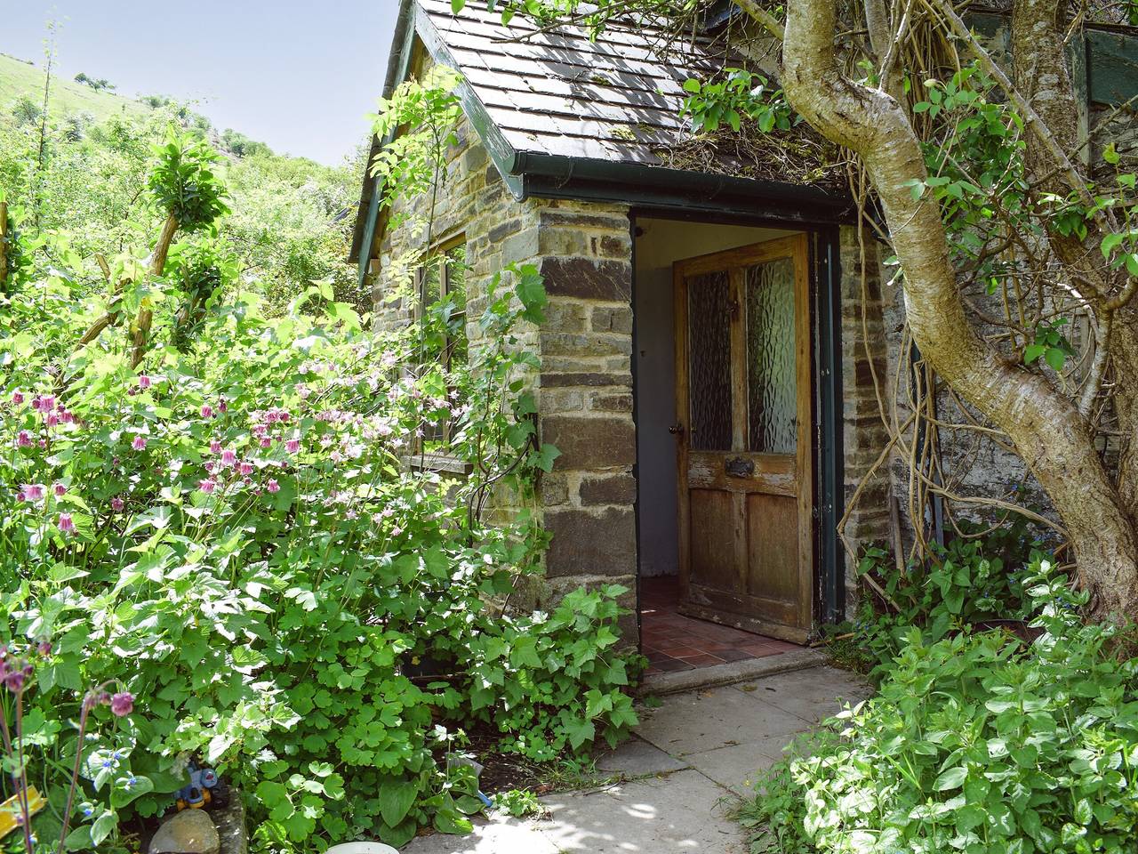 Lower Goytre Farmhouse in Shropshire Hills