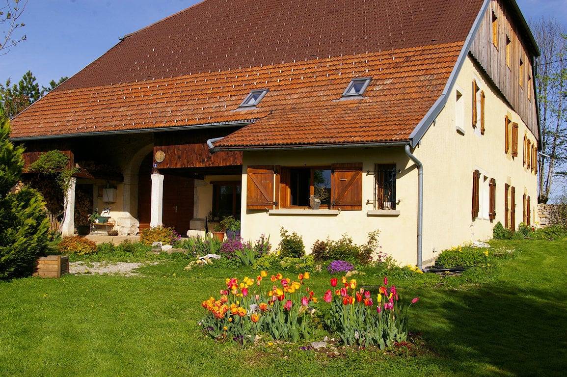 Chambres d'hôtes Haut Jura - Chambre Callune in Mignovillard, Jura