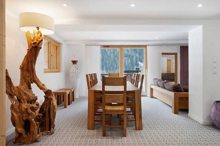 Chalet pour 10 personnes, avec balcon ainsi que jacuzzi et sauna, animaux acceptés à Peisey-Nancroix - 4