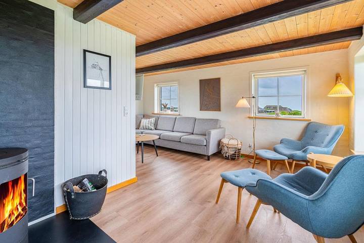 Ferienhaus mit Meerblick für 6 Personen, mit Ausblick in Henne Strand - 2