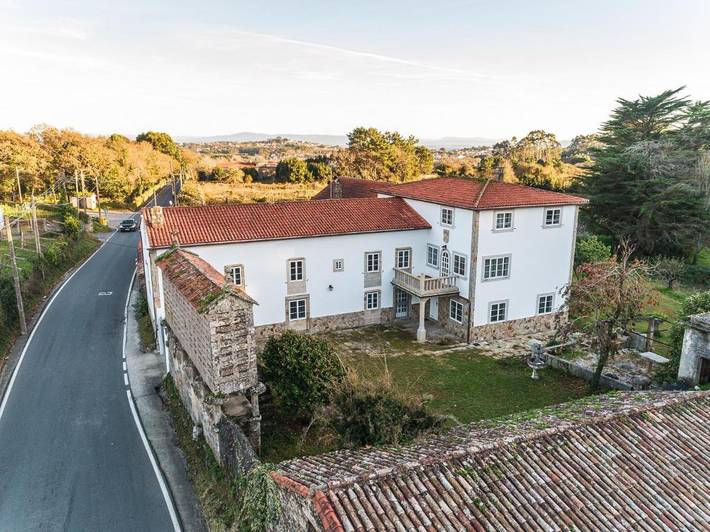 Casa rural para 2 personas, con Terraza además de Jardín y Vistas en Puebla del Caramiñal