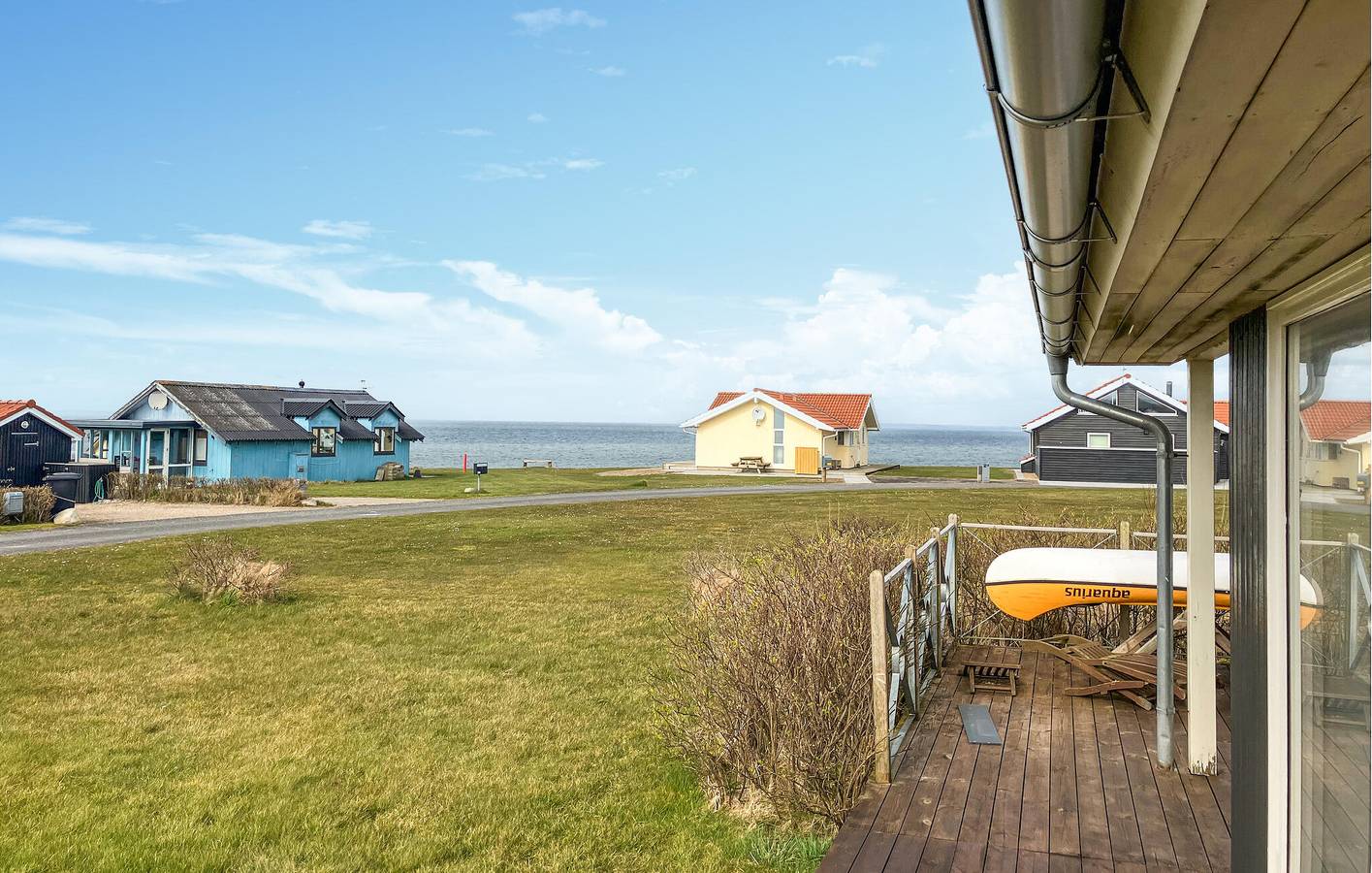 Ferienhaus für 6 Personen mit Terrasse in Handbjerg, Limfjord in Westjütland