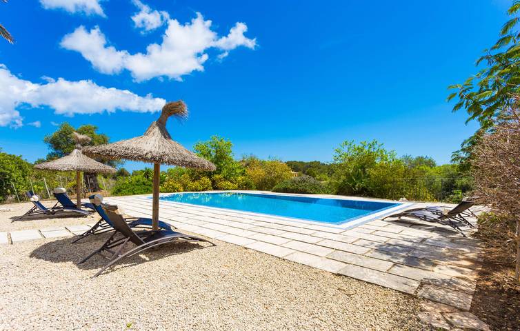 Luxuriöses Apartment mit Pool und Terrasse, in der Nähe von El Castillo Del Bosque in Felanitx, Mallorca Süden