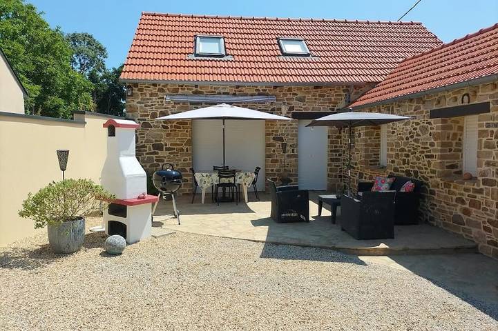 Location de vacances pour 4 personnes, avec Terrasse à Pludual