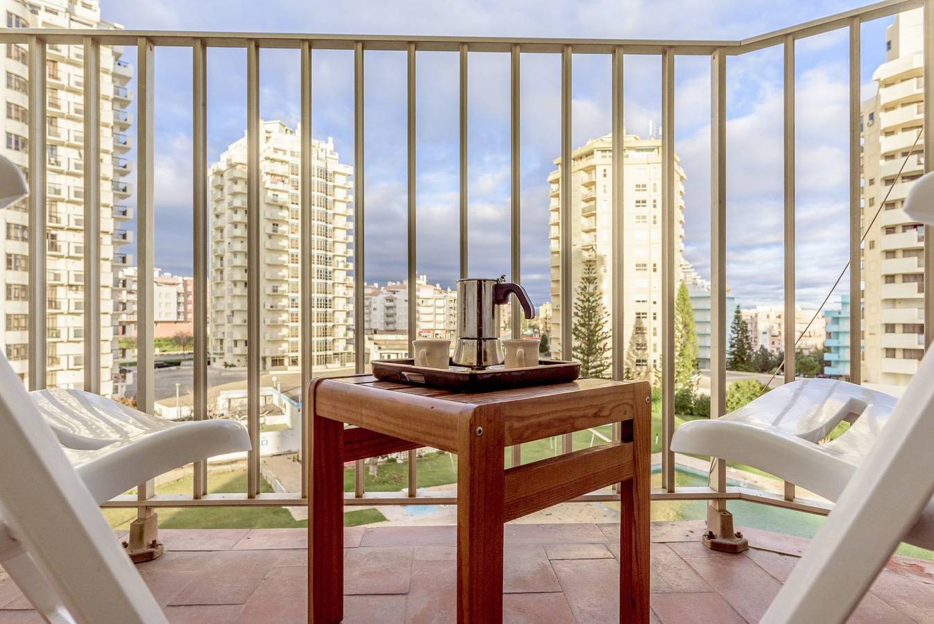 Ganze Wohnung, Ferienwohnung für 4 Personen mit Balkon in Armação de Pêra (costa), Faro Distrikt