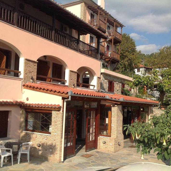 Gîte pour 2 personnes, avec vue et jardin, adapté aux familles dans Agios Ioannis (Zagora–Mouresi)