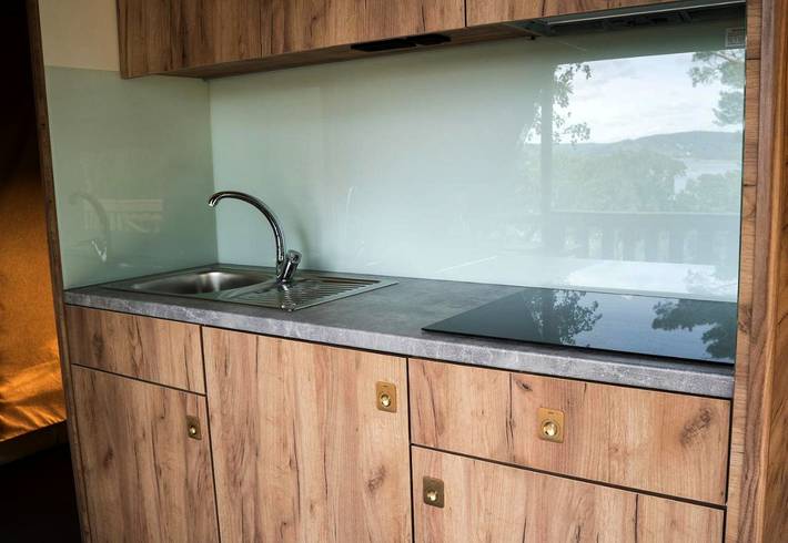 Camping für 5 Personen, mit Garten und Sauna sowie Whirlpool in Südschweden - 4