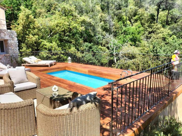 Maison d’hôte pour 2 personnes, avec sauna et piscine ainsi que balcon et jacuzzi