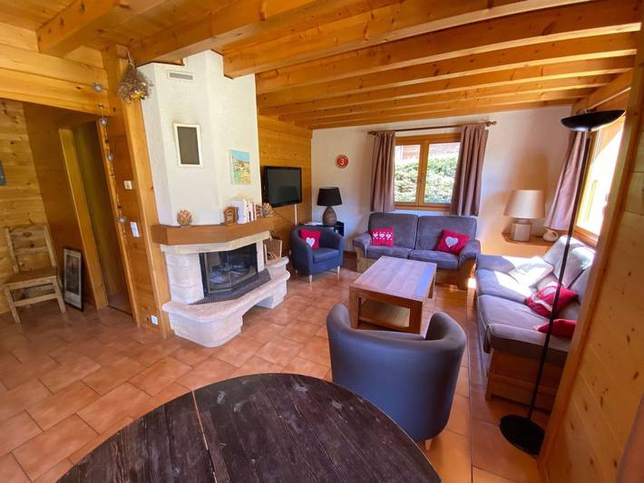 Individual chalet with fireplace and garage, 10 ppl, La Clusaz in Lac des Confins, La Clusaz
