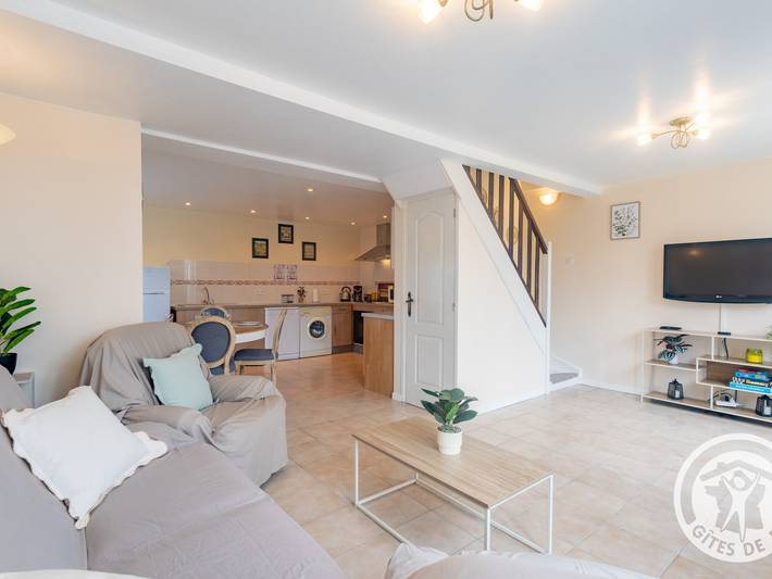 Gîte pour 4 personnes, avec Terrasse et Jardin