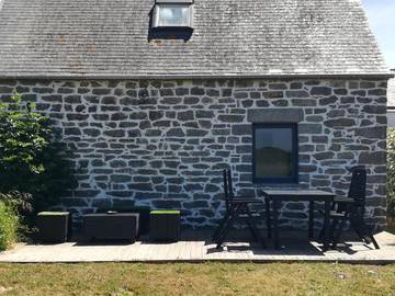 Gîte pour 4 personnes, avec vue et jardin à Saint-Jean-Trolimon