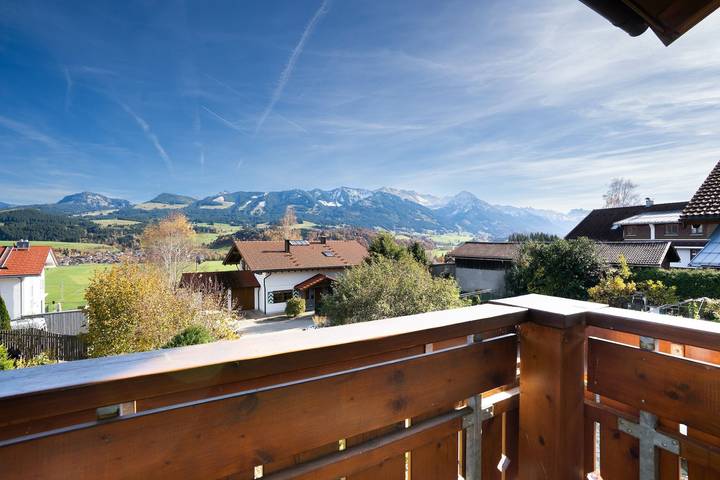 Ferienwohnung für 4 Personen, mit Balkon, mit Haustier in Ofterschwang - 2