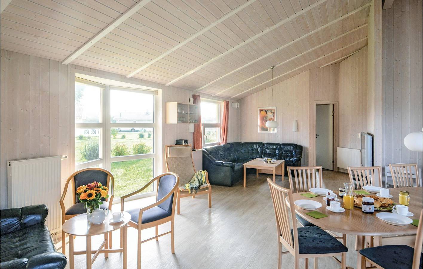 Wohnung mit Meerblick, 400m zum Strand in Schönhagen, Brodersby