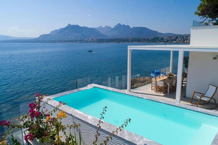 Casa vacanza per 8 persone, con Idromassaggio e Terrazza nonché Piscina e Sauna a Santa Flavia