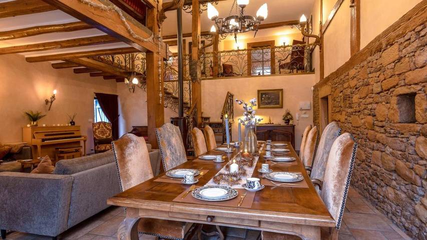 Location de vacances pour 11 personnes, avec jardin et vue à Saulcy-sur-Meurthe