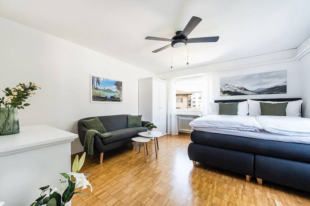 Ganze Wohnung, Modernes 1 Zimmerapartment an top zentraler Lage in Kreuzlingen, Bodensee (Schweiz)