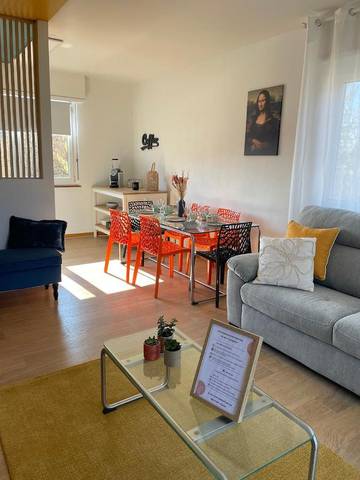 Gîte pour 6 personnes, avec terrasse, animaux acceptés à Ittenheim