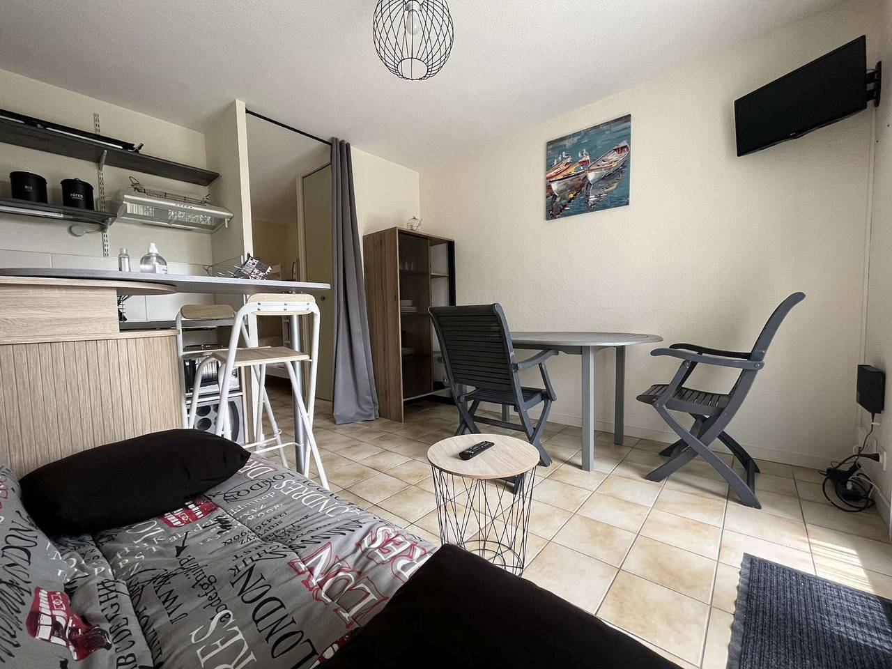 Ganze Wohnung, Gemütliche 2-Zimmer-Wohnung in Strandnähe, St-Pierre-d'Oléron, 4 Schlafplätze in Saint-Pierre-d'Oléron, Côte de Beauté