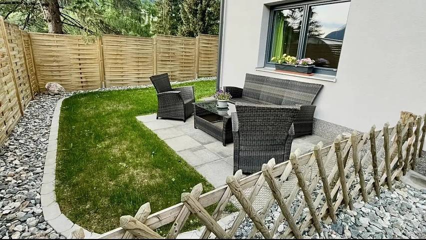 Ferienwohnung für 6 Personen, mit Garten und Pool im Montafon