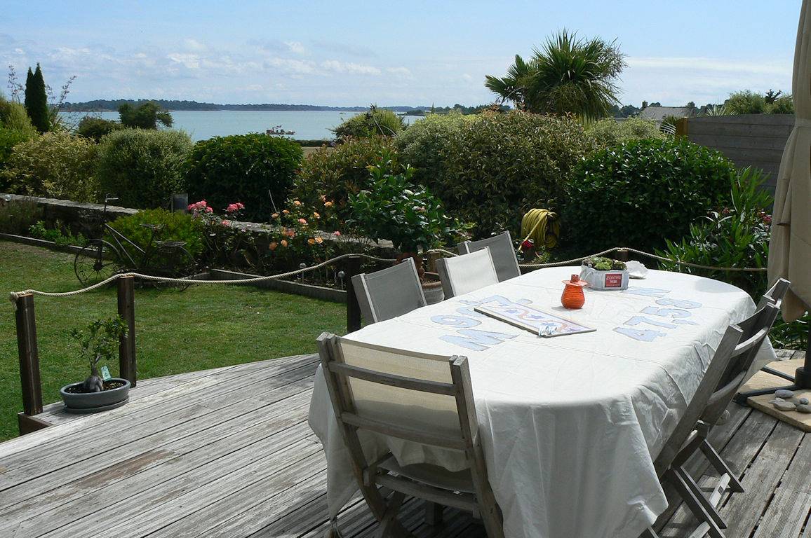 Les toiles de Mer, 2 chambres d'hôtes, vue sur Golfe - Les Toiles de Mer, ch. Voyage in Locmariaquer, Côte des Mégalithes