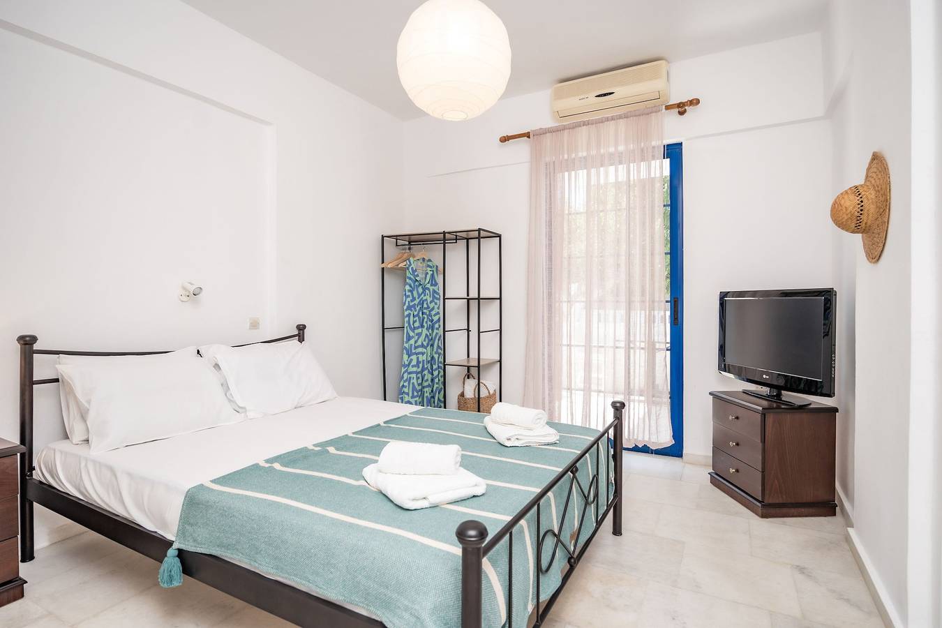 Ganze Wohnung, Ferienwohnung für 4 Personen mit Balkon in Kykladen