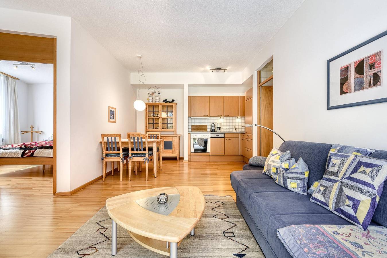 Apartamento de férias inteiro, Appartement/Fewo, Badewanne, 1 Schlafraum in Rätikon mountain range, Brand